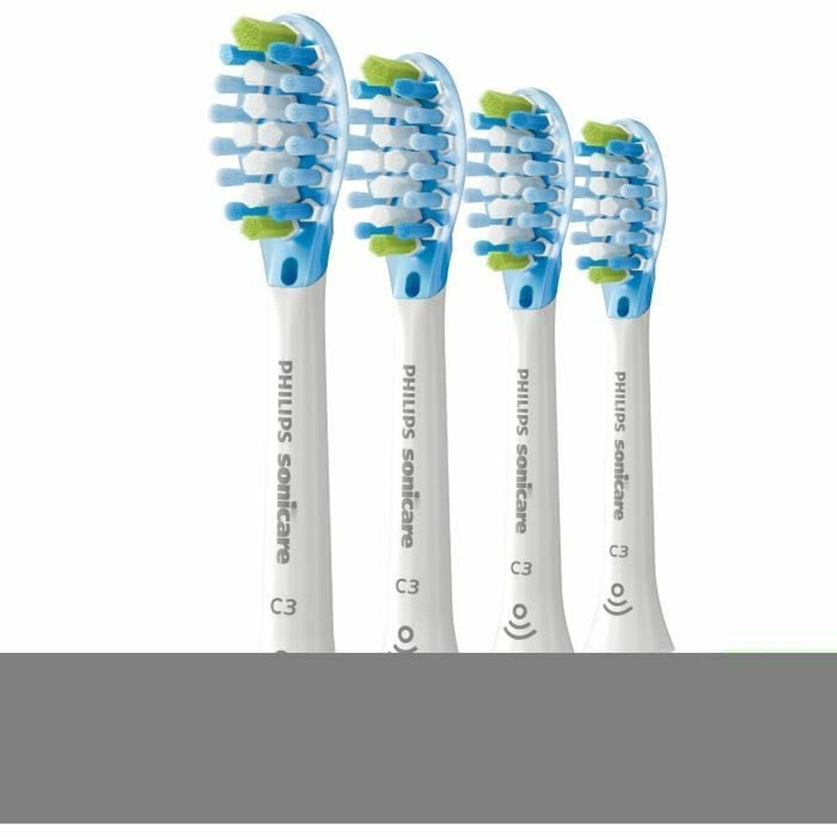 Borstel vervanger Philips Wit 4 Stuks